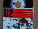U2  Two Hearts Beat As One  very rare Japan Promo 7