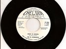 Rare soul/doo wop 45 The El Domingos 1962 rare Chelsea label white label promo