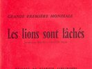 GEORGES GARVARENTZ. LES LIONS SONT LÂCHÉS (I LEONI SCATENATI). EP. Francia. 1961