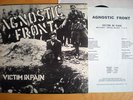 AGNOSTIC FRONT - Victim in Pain LP + Debut EP Tracks WARZONE Madball NY Hardcore
