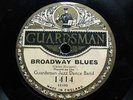 VICTOR VORZANGER'S BAND GUARDSMAN 1414, 2 HOT SIDE BY RACIALLY MIXED JAZZ BAND