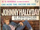 JOHNNY HALLYDAY, 45T EP 7  LE PENITENCIER  ESPAGNE 1964  RARE