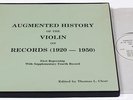 HISTORY OF THE VIOLIN/CLEAR PRIVATE ISSUE/4-LP BOXSET/PRIHODA/ENESCO/RARE/NM+
