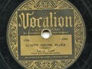 Rare Pre-War Blues 78 - Leroy Carr - Sloppy Drunk Blues- Vocalion # 1541 - HEAR