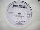 EX+ UK 45 - IMMEDIATE - JOHN MAYALL - I'M YOUR WITCHDOCTOR
