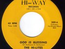 BLACK GOSPEL 45: HI-LITES. RARE+++ HI-WAY 209. 1960's. VG+/VG++. NJ SOUL. GREAT