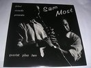 SAM MOST QUARTET PLUS TWO JAPAN LP Urbie Green Bob Dorough Louis Bellson