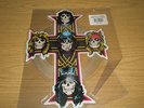 GUNS N ROSES*SWEET CHILD O MINE* UK CROSS SHAPE PICTURE DISC 7