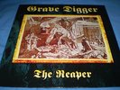 GRAVE DIGGER-THE REAPER RARE LTD VINYL MINT+SIGNED INNER-hammerfall-manowar