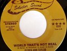 GLORIA ANN TAYLOR: World That's Not Real / Music (rare soul vinyl 45)
