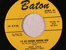 ANN COLE: I've Got Nothing Working Now (rare soul 45)