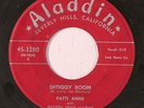 PATTI ANNE: Shtiggy Boom (rare blues & r&b vinyl 45) w/ company sleeve