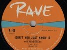 78 rpm Schellack - The Fendermen Don't you just know it  - Don't Ha Ha  Rave RSA