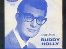 BUDDY HOLLY RARE EP ANGLAIS 1959 .HEARTBEAT COTE++ (VARIANTE)