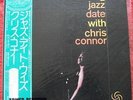 CHRIS CONNOR A Jazz Date With RARE Japanese Reissue Mono LP (Atlantic P6130A)