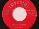 FATS DOMINO: Ain't It A Shame (rare blues & r&b vinyl 45) red script