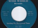PHIL ORSI Loving On Borrowed Time  northern soul 45 STOMPER beach HEAR
