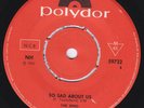 THE WHO So Sad About Us  Sweden 45 *NOT EP* b/w Bucket T MOD DANCER