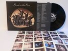 70s Beatles PAUL McCARTNEY & WINGS band on the run Original Vinyl LP + Poster