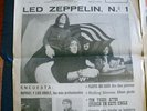 LED ZEPPELIN JOURNAL OF SPAIN RARE YEAR 1970 (DISCO EXPRES) Nº 60 /1 MARCH