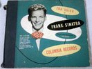 THE VOICE OF FRANK SINATRA/ 78 RPM COLUMBIA RECORDS SET OF 4 RECORDS