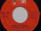 ELLA FITZGERALD soul 45 BASF MPS HEAR Sunshine Of Your Love listen mp3