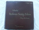 A. Schnabel piano Beethoven Society Edition 32 Sonatas Ltd. box set BOOKS 12 LPs