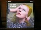 DAVID BOWIE HUNKY DORY 1st PRESS LAMINATED COVER + INSERT w GEM LOGO
