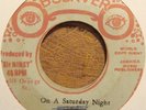Christine - On A Saturday Night   1977 Reggae 45 on Observer