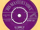 ELVIS PRESLEY:ALL SHOOK UP-1957 UK Silver Label HMV-EX Condition
