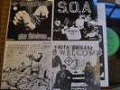 VG+ Teen Idles Youth Brigade Government Issue S.O.A. Dischord 14 LP & Insert