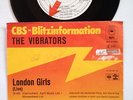 VIBRATORS - London girls - GERMAN - BLITZINFORMATION PROMO ISSUE - PROMO PS - 7