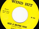 NORTHERN SOUL 45 RPM - SERVICEMEN on WIND HIT RECORDS