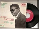 EP  45TOURS   JOSEPH LACIDES RARE  BIEM VG++(Guadeloupe)