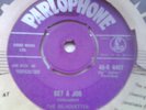 L K  THE SILHOUETTES GET A JOB / I AM LONELY PARLOPHONE R 4407 EX+
