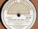Elena GERHARDT - Frauenliebe und Leben, op. 42 (3 record Set)