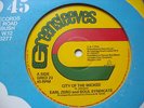 EARL ZERO-CITY OF THE WICKED ORIGINAL 1979   GREENSLEEVES GRED  23   EX+