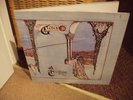 GENESIS TRESPASS ROCK LP RECORD GATEFOLD DARK PINK LABEL,LYRIC INNER,1970 VG/ EX