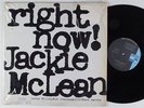 JACKIE MCLEAN Right Now BLUE NOTE LP LIBERTY UA SHRINK