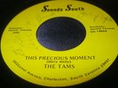 Rare Soul 45 The Tams on Sounds South Hey Girl This Precious Moment Joe Pope Aut