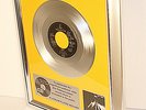 Pet Shop Boys, Rent, platin Schallplatte, goldene