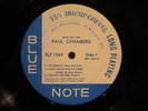 PAUL CHAMBERS bass on top BLUE NOTE W. 63RD DG.  RVG. MINT-