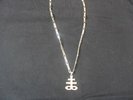 PENDANT ENOCHIAN KEY, IN STERLING SILVER, LIMITED, MERCYFUL FATE, KING DIAMOND,