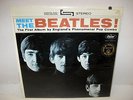 THE BEATLES meet the LP SEALED stereo PROMO vintage RIAA #9 gold record FDS rare