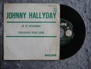 JOHNNY HALLYDAY - SP 45T JUKEBOX ORIGINAL PHILIPS 373.442 Encart Original