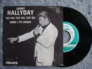 JOHNNY HALLYDAY - SP 45T JUKEBOX ORIGINAL PHILIPS 373.035 Encart Original