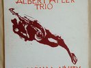 ALBERT AYLER TRIO spiritual untiy LP RARE PRIVATE JAZZ SILK SCREEN COVER