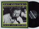 ZOOT SIMS Choice PACIFIC JAZZ LP