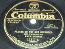GID TANNER & FATE NORRIS 78 rpm COLUMBIA 15217 pre war country E+ CONDITION