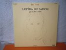 LEO FERRE  L'OPERA DU PAUVRE - 4 LP VINYLES + TEXTE INTEGRAL 12 P. EX